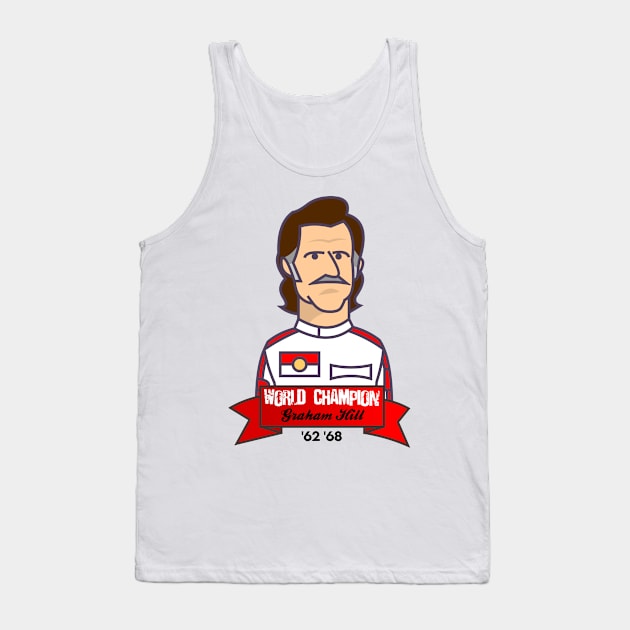 Graham HILL Tank Top by Cirebox